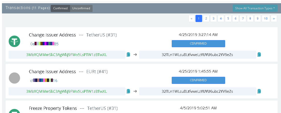 Tetherがいくら新規発行されたのかを調べる