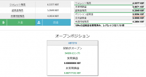 2019年10月のトレード収支