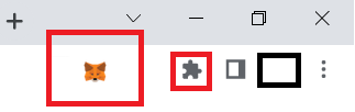 metamask-chrome-拡張機能アイコン