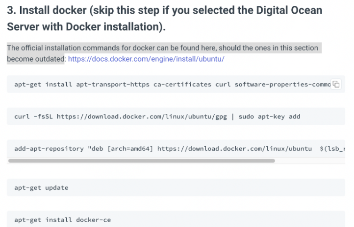 Dockerインストールの完了