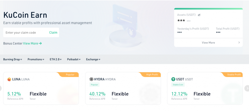Kucoin Earn