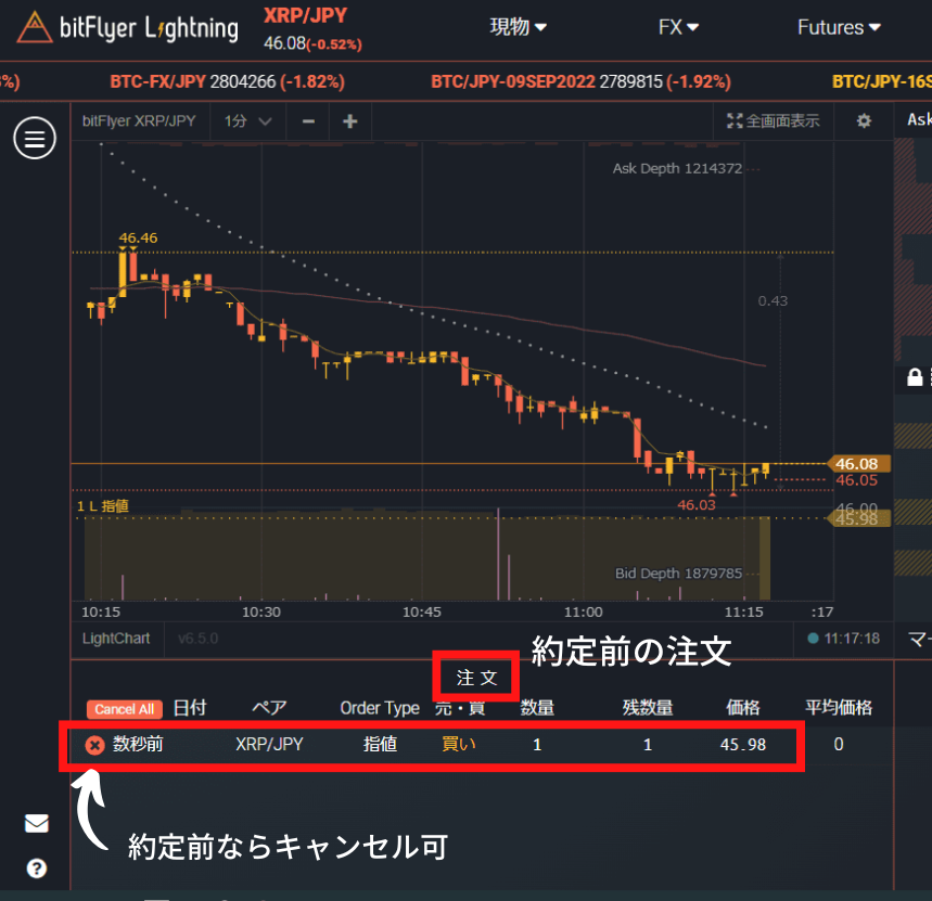 bitFlyer（ビットフライヤー）bitFlyer Lightningの使い方