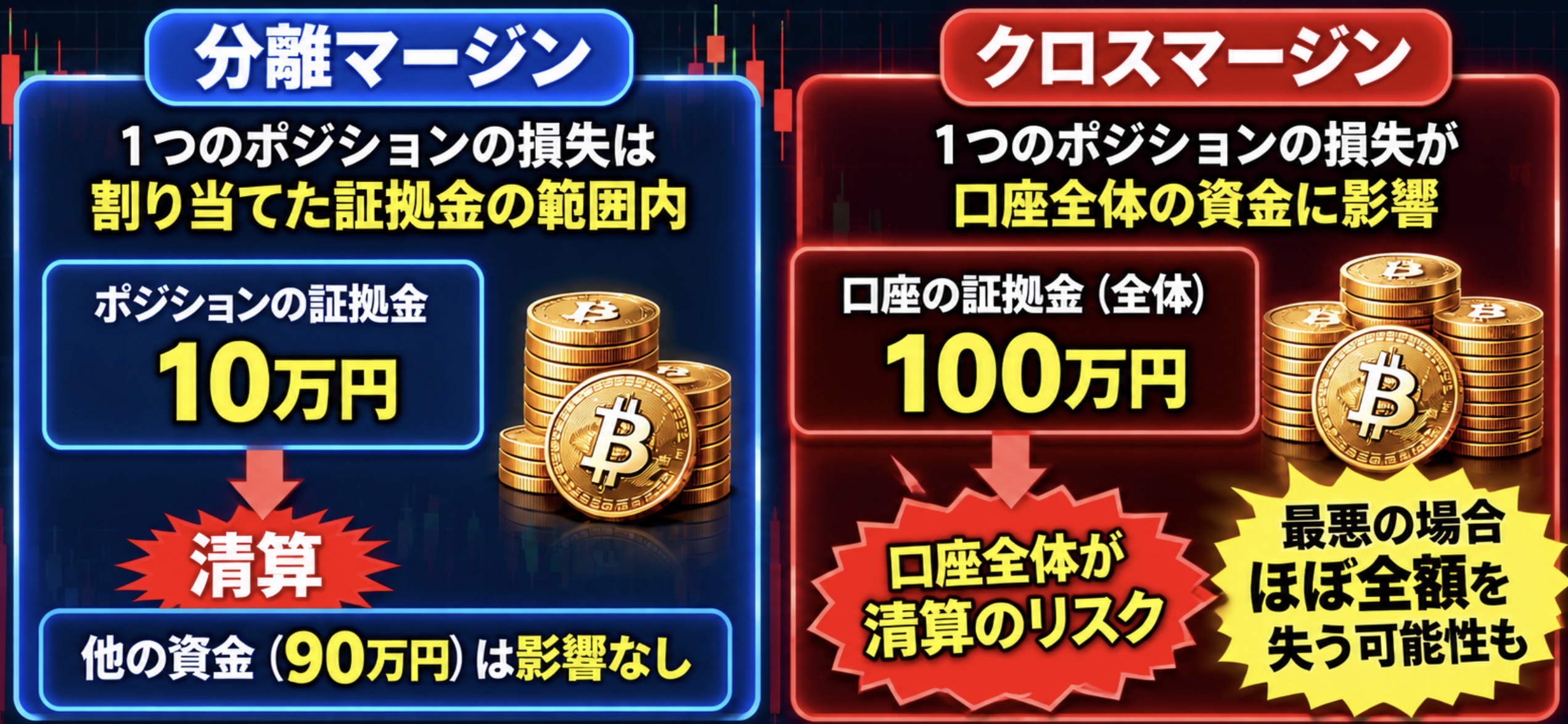 クロスマージンの落とし穴